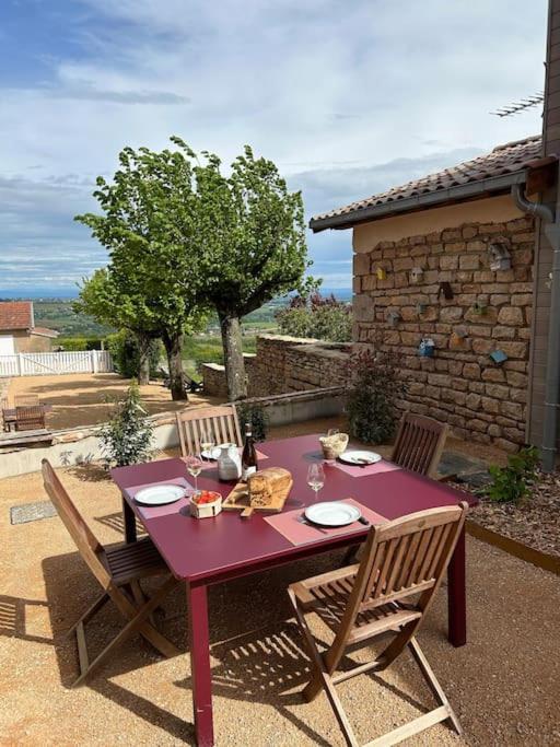 Le Tinailler Grand Standing Au Coeur Des Vignes Villa Prissé Kültér fotó