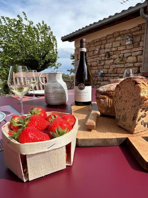 Le Tinailler Grand Standing Au Coeur Des Vignes Villa Prissé Kültér fotó
