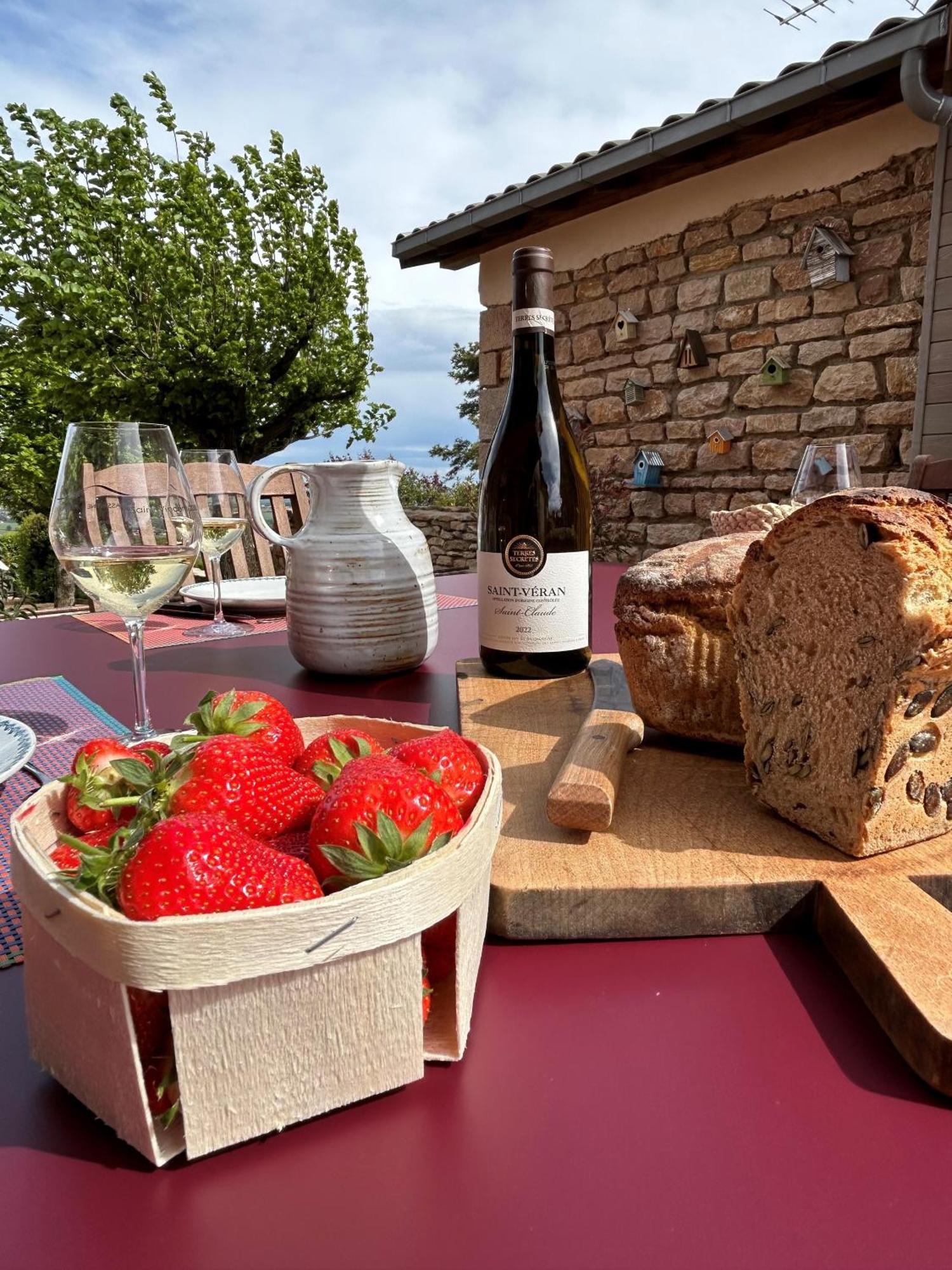 Le Tinailler Grand Standing Au Coeur Des Vignes Villa Prissé Kültér fotó
